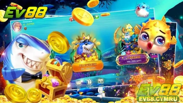 Chia sẻ về các loại cá và điểm tương ứng khi chơi bắn cá