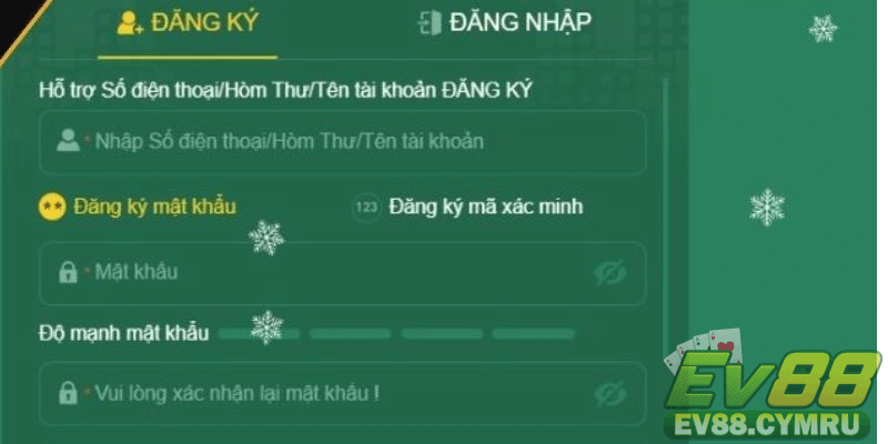 Đăng ký EV88 qua ứng dụng di động hướng dẫn các bước cơ bản